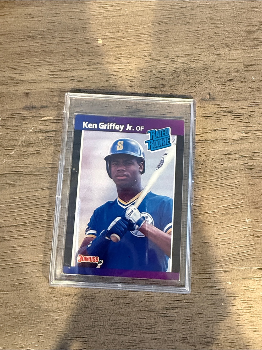 1989 Donruss "Rated Rookie" Ken Griffey Jr. baseball card